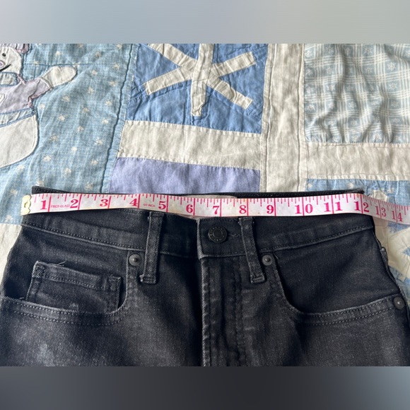 Everlane Womens Black High Rise Cotton Emo Punk Casual Skinny Jeans 26 Regular - Picture 10 of 12